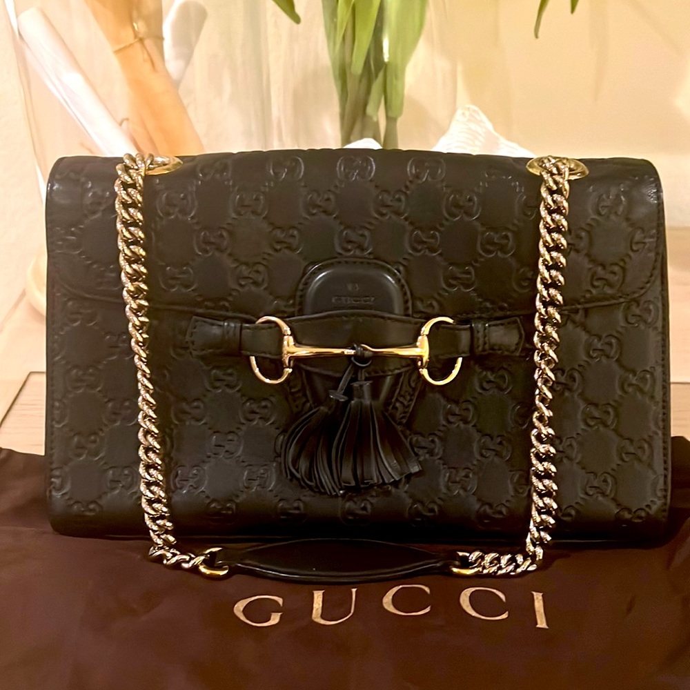 100% Authentic GUCCI Microguccisima
